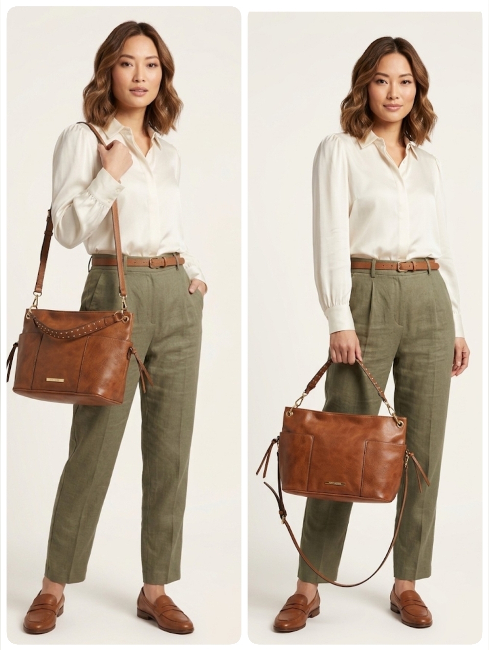 Steve Madden Braided-Handle Shoulder Bag/crossbody